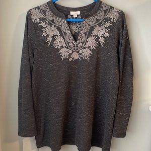 J.Jill long sleeve tunic